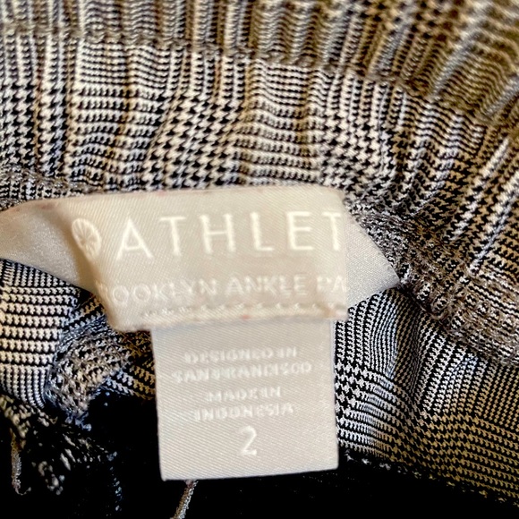 Athleta Brooklyn Plaid Ankle Pants - Picture 4 of 4